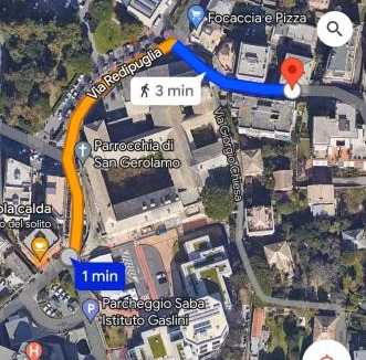 Quarto dei Mille Apartment | Mansarda Azzurra a 3 min dall'Ospedale Pediatrico