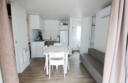 Marina di Bibbona House | Mobile home with air conditioning, terrace and pool