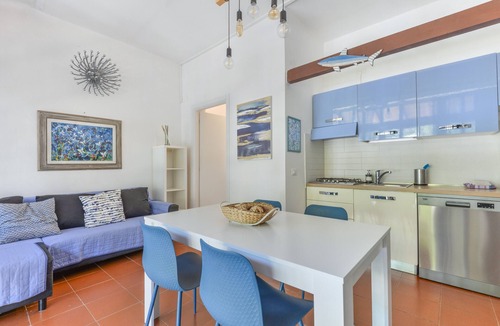 Lacona Apartment | Modern apartment with garden, air conditioning and Wi-Fi