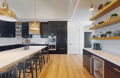 Granby House | Modern home with a hot tub, game room and fabulous deck space!