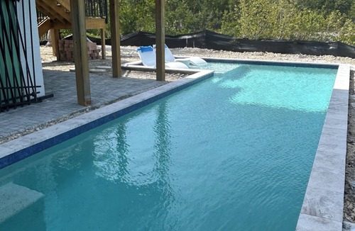 Port Pine Heights House | Monthly rental lap pool 40 ft dock wDavitz