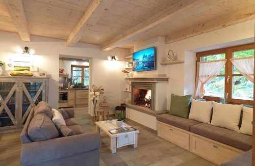 Abbadia San Salvatore House | Mountain "Chalet Galli" with SPA