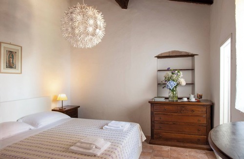 Roccamare Apartment | Myrtle Apartment, 4 beds. Private garden with sea view