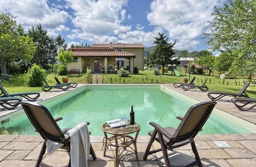 Pomarance Apartment | Nice apartment for 5 guests with pool, WIFI, TV, patio, panoramic view and parking