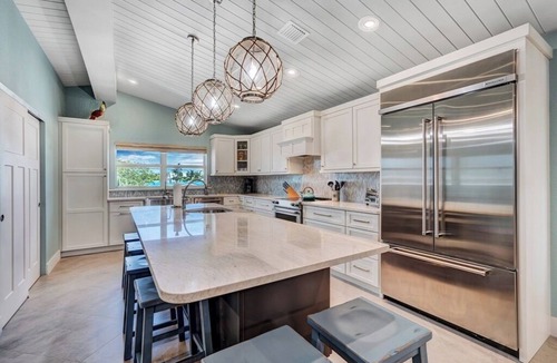Key Colony Beach House | P18 - Spectacular 4 bedroom home with dockage and oversized private pool in Key Colony!
