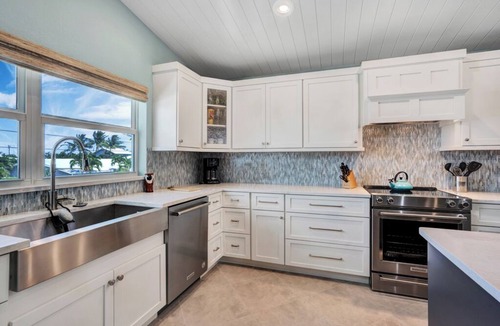 Key Colony Beach House | P18 - Spectacular 4 bedroom home with dockage and oversized private pool in Key Colony!