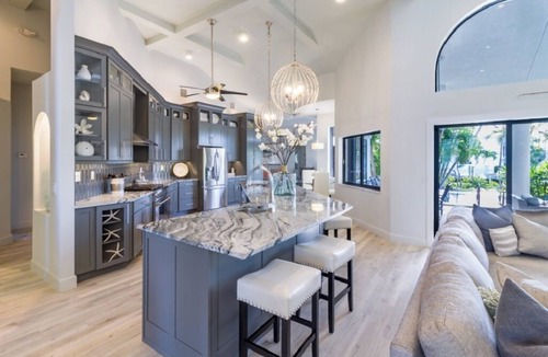 Coury House | P28 - Luxury 4 bedroom, single family home with pool and dock in Key Colony Beach