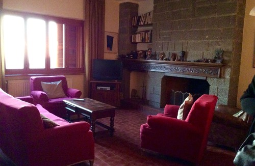 Palestrina Villa | Palestrina B & B Villa Nia fantastic view of Rome and relax green room