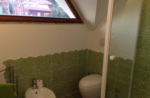 Palestrina Villa | Palestrina B & B Villa Nia fantastic view of Rome and relax green room