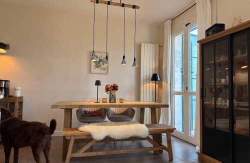 San Lorenzo al Mare House | Panoramic sea views - Stylish end terraced house with private garden-1km to the sea