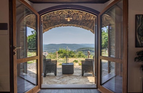 Sassetta Apartment | Pet-Friendly Tuscan Home with Valley View Casetta la Rossina