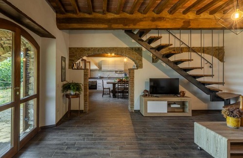 Sassetta Apartment | Pet-Friendly Tuscan Home with Valley View Casetta la Rossina