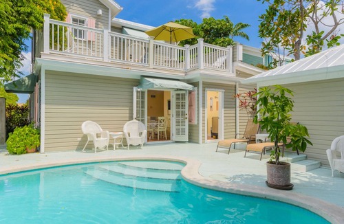 Downtown Villa | Poolside King Room Steps from Duval!