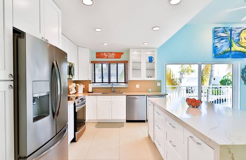 Islamorada House | Port Antigua Retreat on Canal with Boat Lift and Private Beach Access