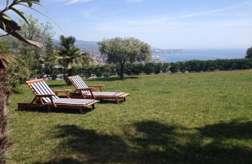 Sanremo Villa | Prestigious villa with spectacular tropical park and sea view