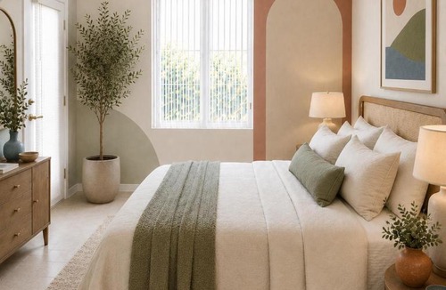 Marina del Rey House | Private Bedroom&Bathroom with jakuzi