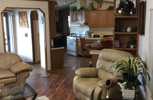 Aztec House | Private, secure property centrally located to fun events or work staff housing.
