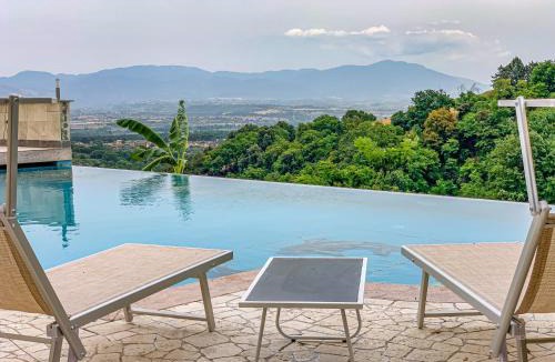 Fiano Romano Apartment | Private Studio in a Villa with Pool & Parking near Rome