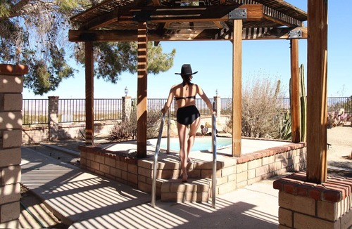 Twentynine Palms Villa | Private villa on 8acres with heated pool and spa. 10 mins. From JTNP entrance.