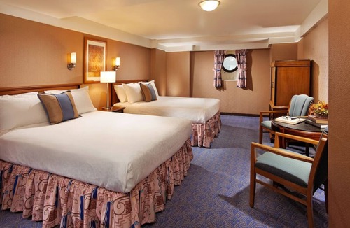 Harbor Hotel | Relaxing Stay in Elegant 1930s Stateroom with Stunning View | 2 Rooms