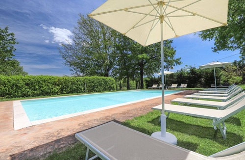 San Macario In Monte Villa | Rustic house w/private pool & garden near Siena up to 12 guests