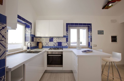 Lavinio Lido di Enea Apartment | Sea view penthouse for 2-4 people, large equipped terrace