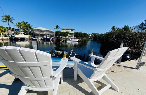 Twin Lakes House | Sel de Mer - Key Largo 3/3 waterfront home with heated pool & dockage