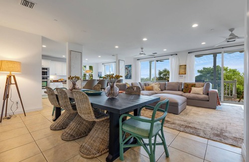Meadows House | SEVENTH HEAVEN~Waterfront 5 BR, 4 Ba Townhome with Pool, Elevator & Dockage!