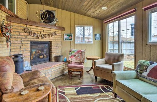 Northeast Park Hill Apartment | Shared Patio & Fire Pit: Denver Apartment