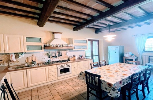 Loreto Villa | Sleeps 10. Exclusive pool + play area/children. Veranda by pool. Detached villa