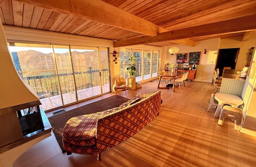 Chevy Chase House | Spacious Hillside Mid-century Designer Home with Views