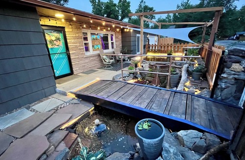 Capitol Hill House | Split King adjustable bed, fish pond and huge fenced in yard - 1 mile to CSU