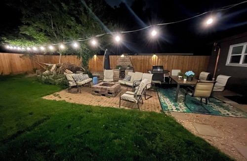 Capitol Hill House | Split King adjustable bed, fish pond and huge fenced in yard - 1 mile to CSU