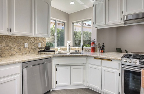 Victorville House | Spring Valley Lake Home w/Desk & Fenced Yard