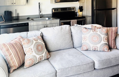 Uptown Apartment | Steps from Saint Joseph Hospital