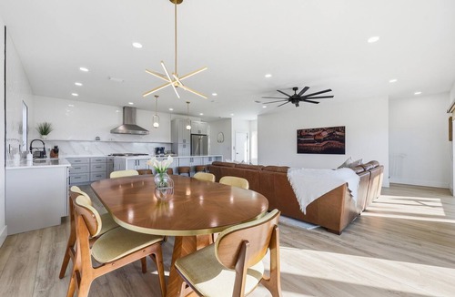 Butler Beach House | Steps to Beach + Private Pool, Theater & Arcade