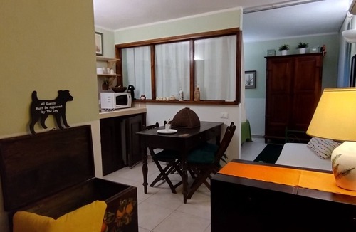 Tuscania Apartment | Studio Apartment 'Villa Maria Ortensia - Monolocale' with Private Garden and Air Conditioning