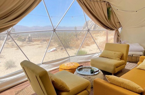 Los Angeles County Cabin | Stunning Geo Dome with Joshua Tree vibes