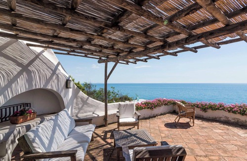 San Felice Circeo Villa | Stunning private villa for 12 guests with A/C, WIFI, TV, patio, pets allowed and panoramic view