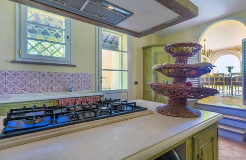 Bibbona Villa | Stunning private villa with WIFI, A/C, private pool, TV, patio, pets allowed and panoramic view