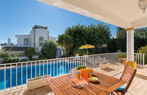 Guia Villa | Stunning private villa for 6 guests with A/C, WIFI, private pool, TV and terrace