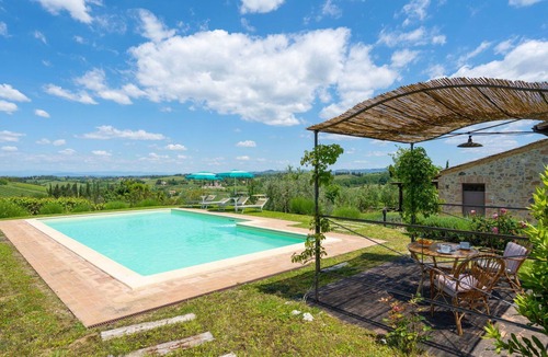 San Gimignano Villa | Stunning private villa for 6 people with A/C, private pool, WIFI, TV and panoramic view