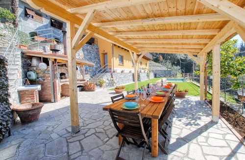 Uscio Villa | Stunning private villa with internet, A/C, private pool, TV, terrace, pets allowed, panoramic view