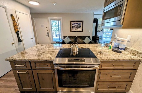 Mountain House Condo | Stylish Studio Mountain Escape/Trails, Bike Paths