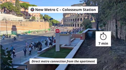 Quartiere XXII Collatino Apartment | Teano Apt - 10min to Colosseo, 100mt to metro, A-C, 2 Bedrooms