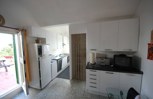 Arenella Villa | Top floor in a stunning villa on the sea with panoramic terrace and tennis court
