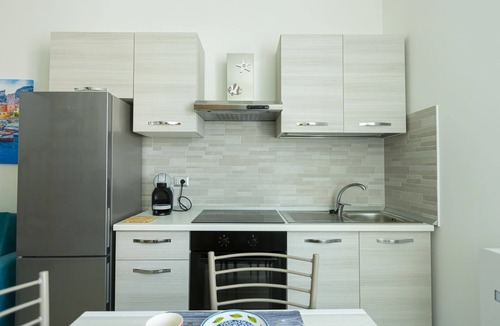 San Lorenzo al Mare Apartment | Two-room apartment 20 m from the sea with air conditioning