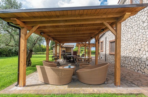 Cerveteri Villa | Villa Abaton: Enchanting Etruscan Villa with Sea View, one hour from Rome