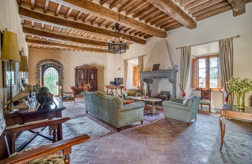 Monteluiano Villa | Villa 'Castello Di Magrano' with Private Pool, Private Terrace and Wi-Fi