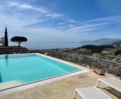 Bordighera Bed & Breakfast | Villa Gaia - Luxury Villa, pool & wellness rooms